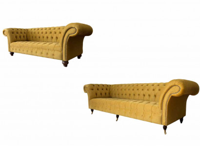 Sofa set 3+2 seater set design sofas upholstery couches Chesterfield
